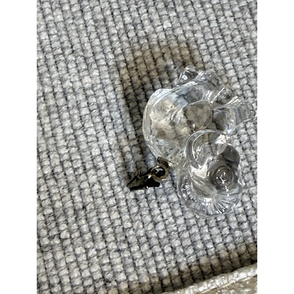 Swarovski Crystal Clear Elephant Figurine/‎ Pendant